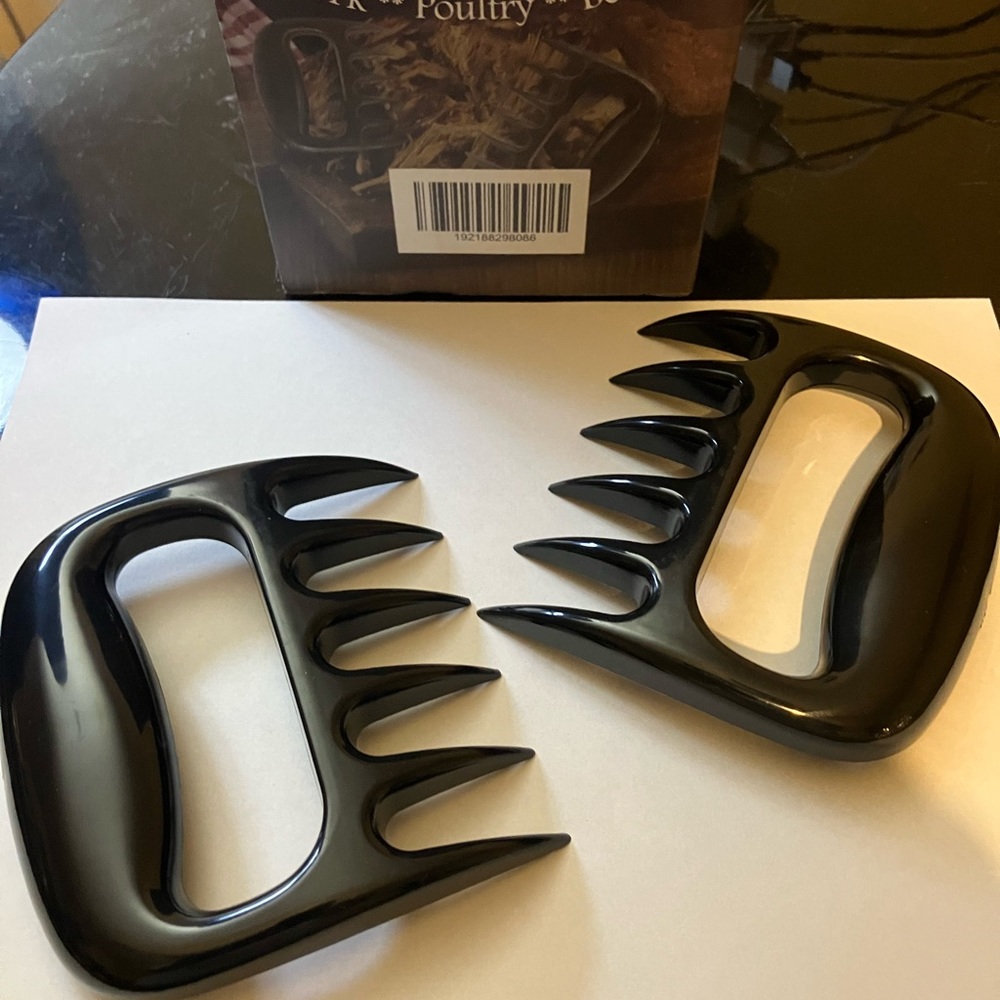 Set of 2 BBQ Meat Claws , Pork Shredder and handler, Essential for BBQ Pros